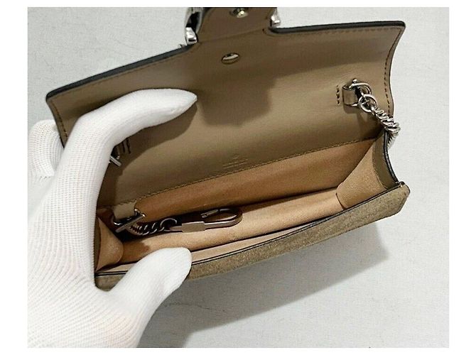 Gucci Borsa a tracolla Dionysus Super Mini con catena Multicolore - vista 6