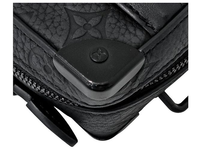 Louis Vuitton Mala Soft Trunk com alça Toulon Preto - vista 4