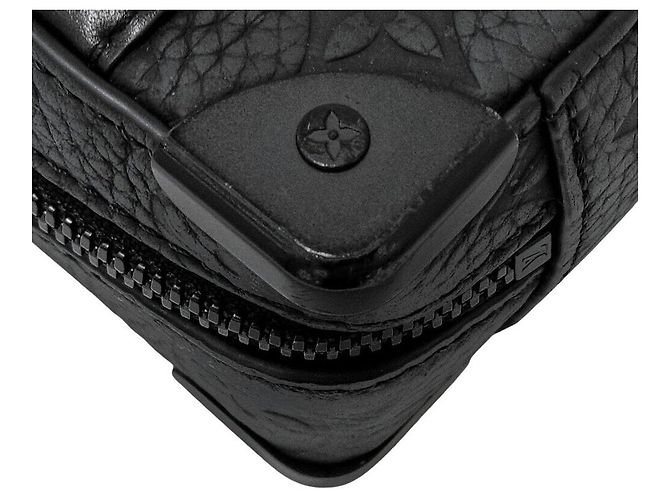 Louis Vuitton Mala Soft Trunk com alça Toulon Preto - vista 5