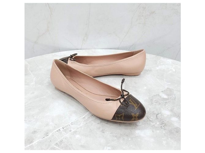 Louis Vuitton Monogram Flat Ballerinas Rosa Monogram - Ansicht 3