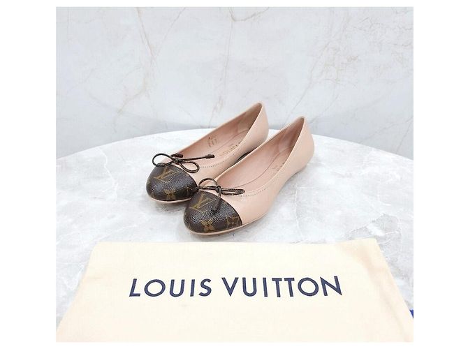 Louis Vuitton Monogram Flat Ballerinas Rosa Monogram - Ansicht 6