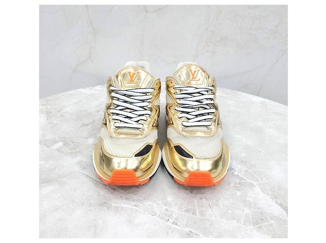 Louis Vuitton Sneakers LV Trail Gold Multicolore - vista 2