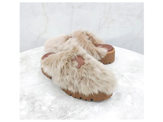 Céline Mule in lana voluminosa Triope - vista 3