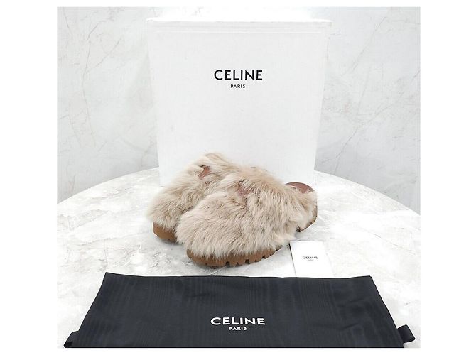Céline Mule in lana voluminosa Triope - vista 6