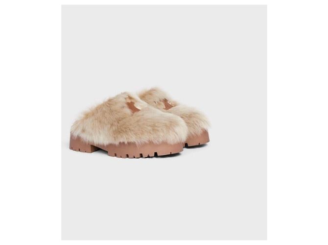 Céline Mule in lana voluminosa Triope - vista 7
