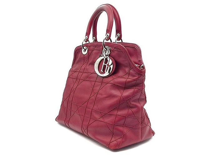 Dior Christian Cannage Granville Rosso - vista 2
