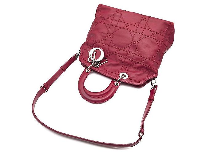 Dior Christian Cannage Granville Rosso - vista 4