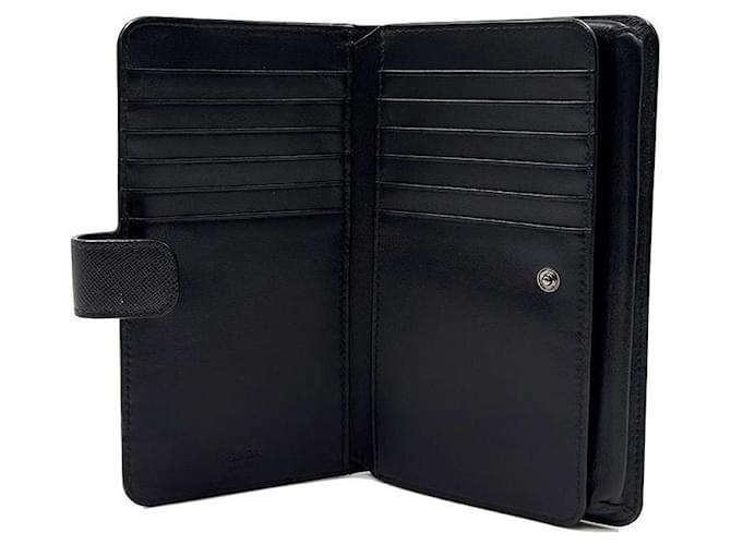 Prada Saffiano Long Wallet Schwarz - Ansicht 6