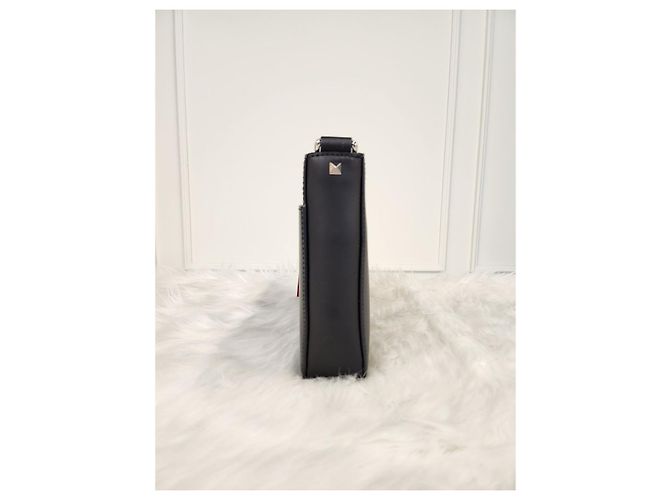 Valentino Borsa a tracolla VLTN Logo Bianco - vista 10