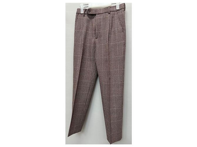 Gucci Men's Vintage Check Tweed Wool Pants Multiple colors - view 3