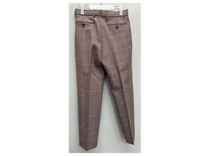 Gucci Men's Vintage Check Tweed Wool Pants Multiple colors - view 6