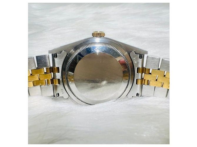 Rolex Orologio Datejust Diamond Combi da Uomo Quadrante Champagne Oro Giallo - vista 7