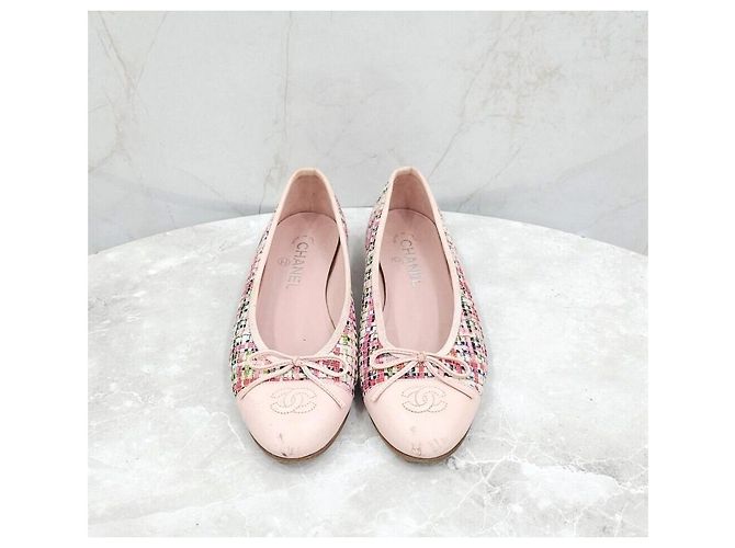 Chanel Ballerine in tweed - vista 2