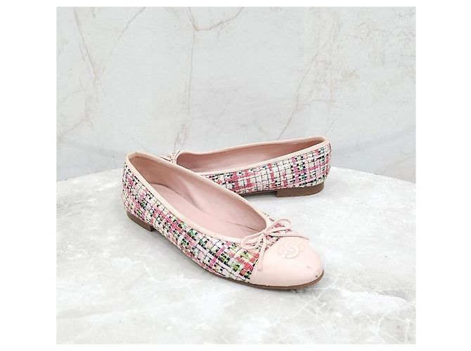 Chanel Ballerine in tweed - vista 3