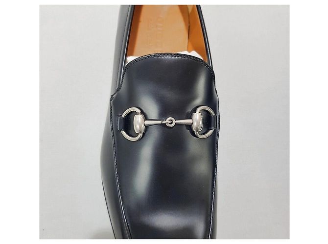 Gucci Mocassino in pelle con morsetto Nero - vista 9