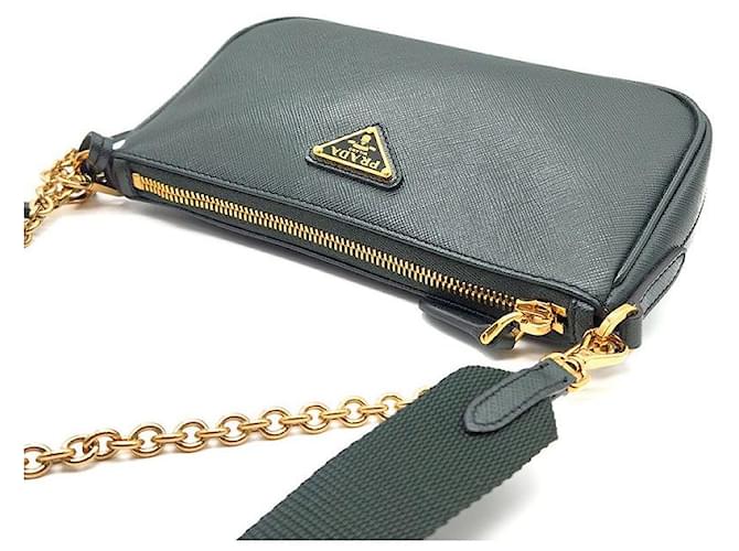 Prada Mini borsa a tracolla Reeedition Saffiano Chain Multicolore - vista 6