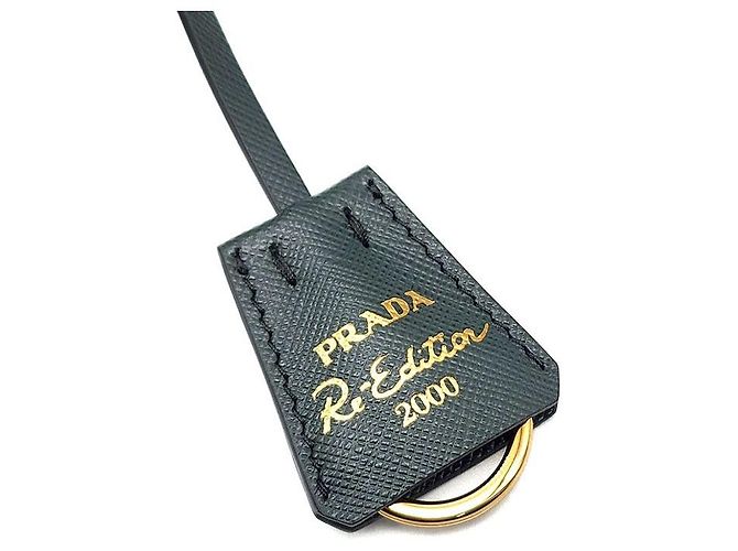 Prada Mini borsa a tracolla Reeedition Saffiano Chain Multicolore - vista 8