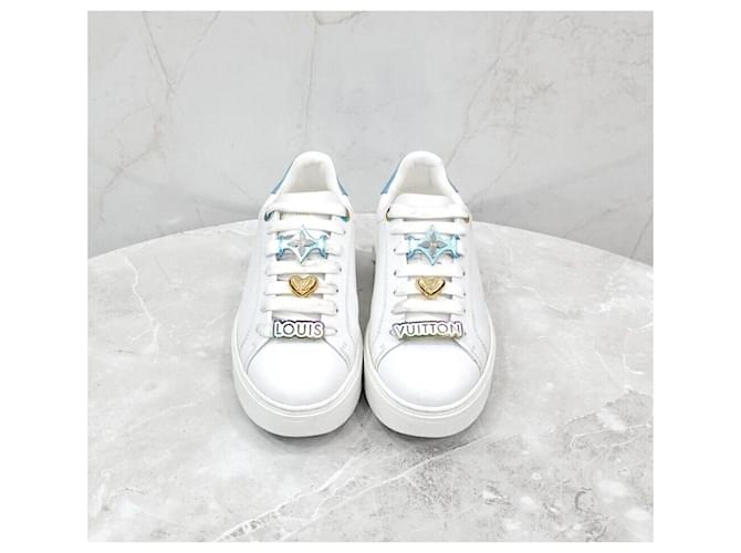 Louis Vuitton Baskets Monogram Timeout Argenté - vue 2
