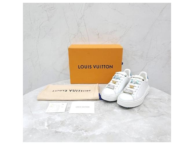 Louis Vuitton Baskets Monogram Timeout Argenté - vue 9