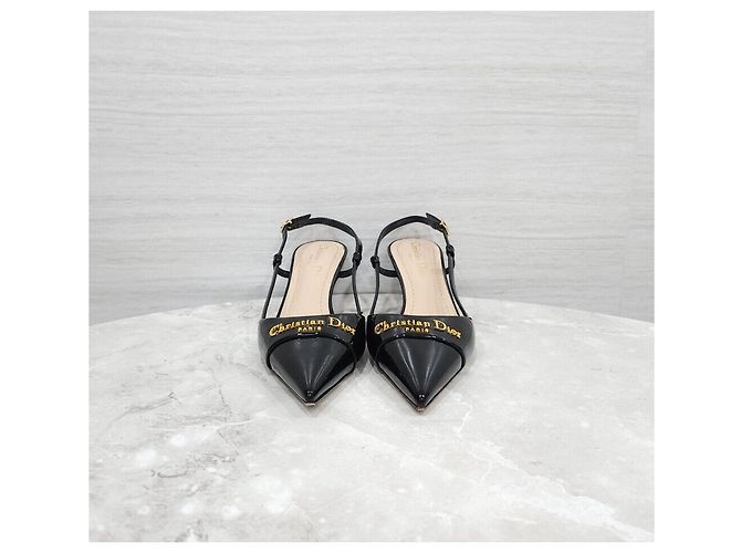Dior Décolleté Slingback My Patent Black - vista 2