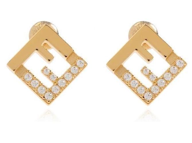 Fendi Pendientes Forever Dorado - vista 3