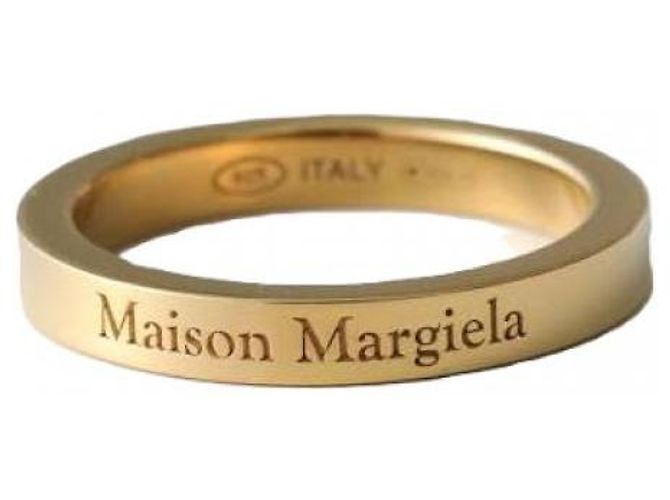 Maison Martin Margiela Logo Ring Golden - Ansicht 3