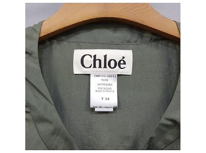 Chloé Vestido de seda Multicolor - vista 2