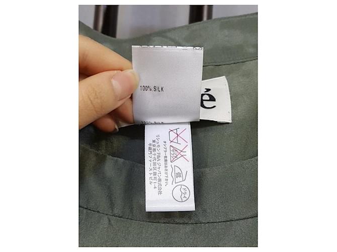Chloé Vestido de seda Multicolor - vista 8