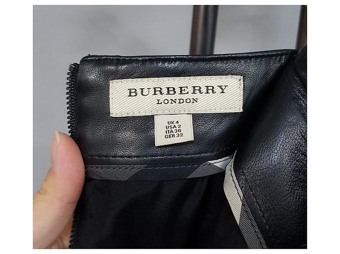 Burberry Leather Skirt - view 5