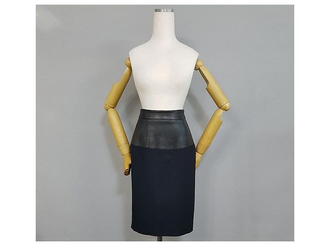 Burberry Leather Skirt - view 9