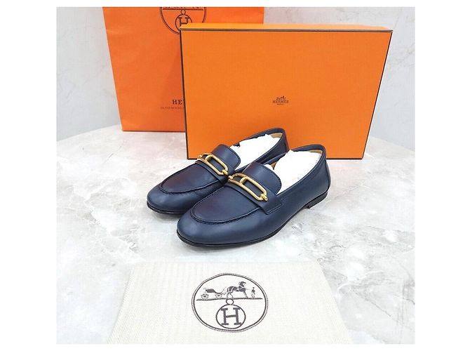 Hermès Colette Leder-Loafer Mehrfarben - Ansicht 6