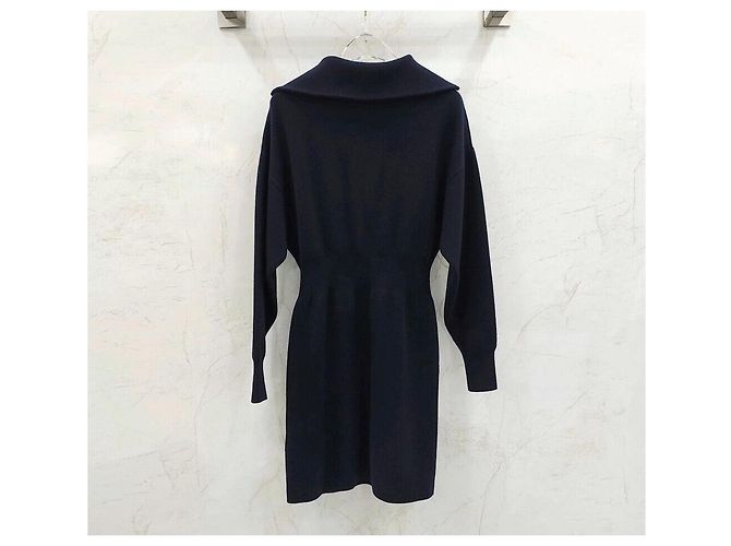 Isabel Marant Strickkleid mit besticktem Logo - Ansicht 2