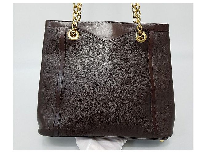 Bally Vintage Schultertasche mit Kette Braun - Ansicht 5