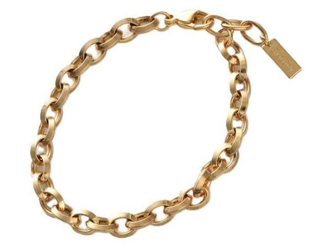 Saint Laurent Bracciale Peak Chain D'oro - vista 3