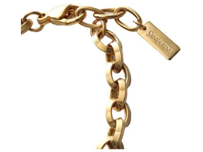 Saint Laurent Bracciale Peak Chain D'oro - vista 4