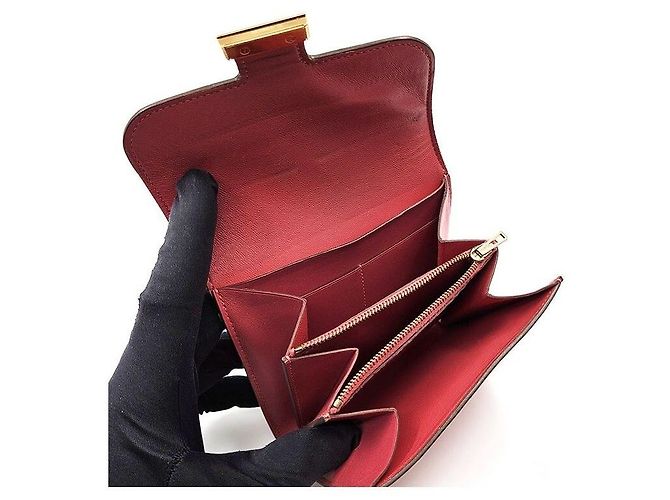 Hermès Portafoglio Constance Rosa - vista 7