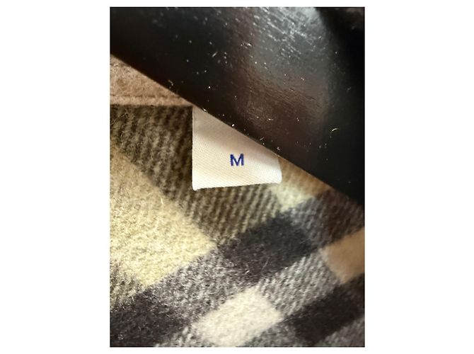 Burberry Sovracamicia in misto lana a quadri Multicolore - vista 8