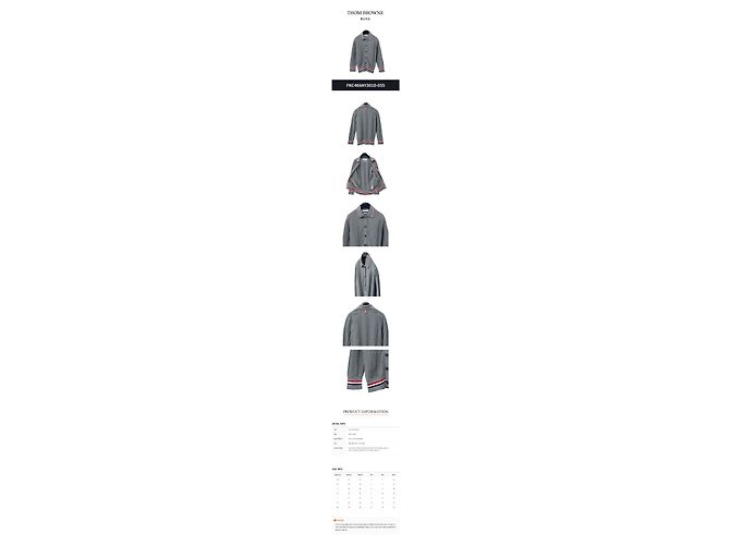 Thom Browne Strickjacke mit Besatz für Damen Braun - Ansicht 2