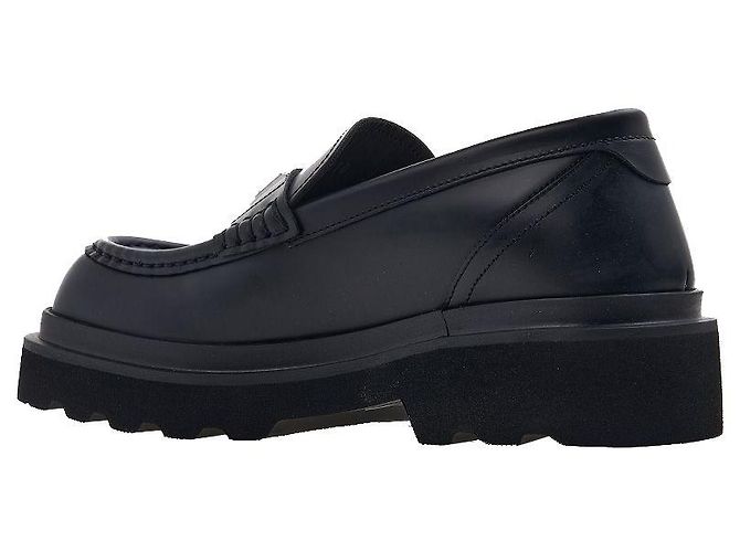 Dolce & Gabbana Mocassino in pelle di vitello da donna Nero - vista 3