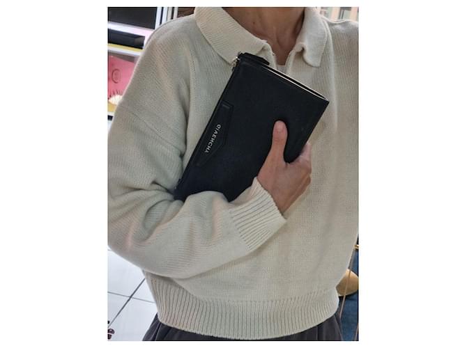 Givenchy Mini borsa a tracolla Antigona WOC Argento - vista 19