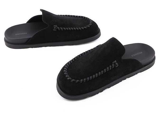 Hermès Mule Schwarz - Ansicht 12