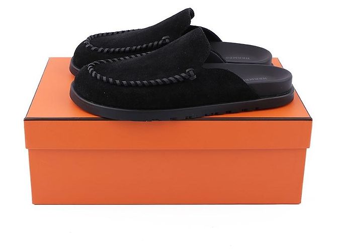 Hermès Mule Schwarz - Ansicht 13