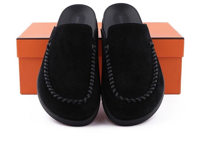 Hermès Mule Schwarz - Ansicht 14