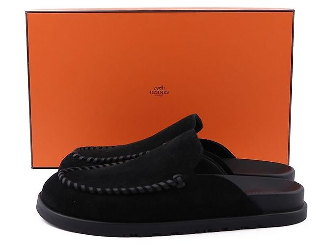 Hermès Mule Schwarz - Ansicht 15