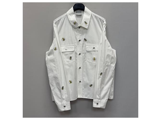 Camicia Dior KAWS Bee con ricamo Argento - vista 2
