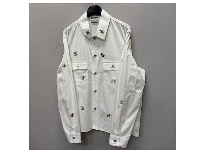 Camicia Dior KAWS Bee con ricamo Argento - vista 4