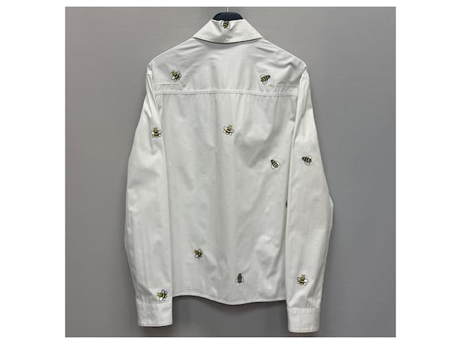 Camicia Dior KAWS Bee con ricamo Argento - vista 5