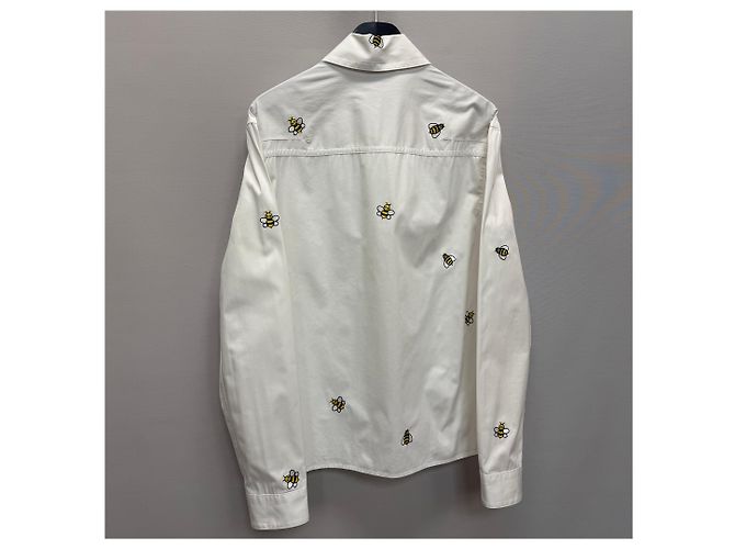 Camicia Dior KAWS Bee con ricamo Argento - vista 7