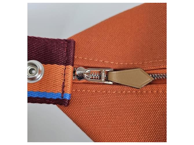 Hermès Cassa Bride-a-Brac Pavillon, Small Model Orangé Pr Rosso - vista 12
