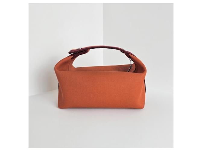 Hermès Cassa Bride-a-Brac Pavillon, Small Model Orangé Pr Rosso - vista 7